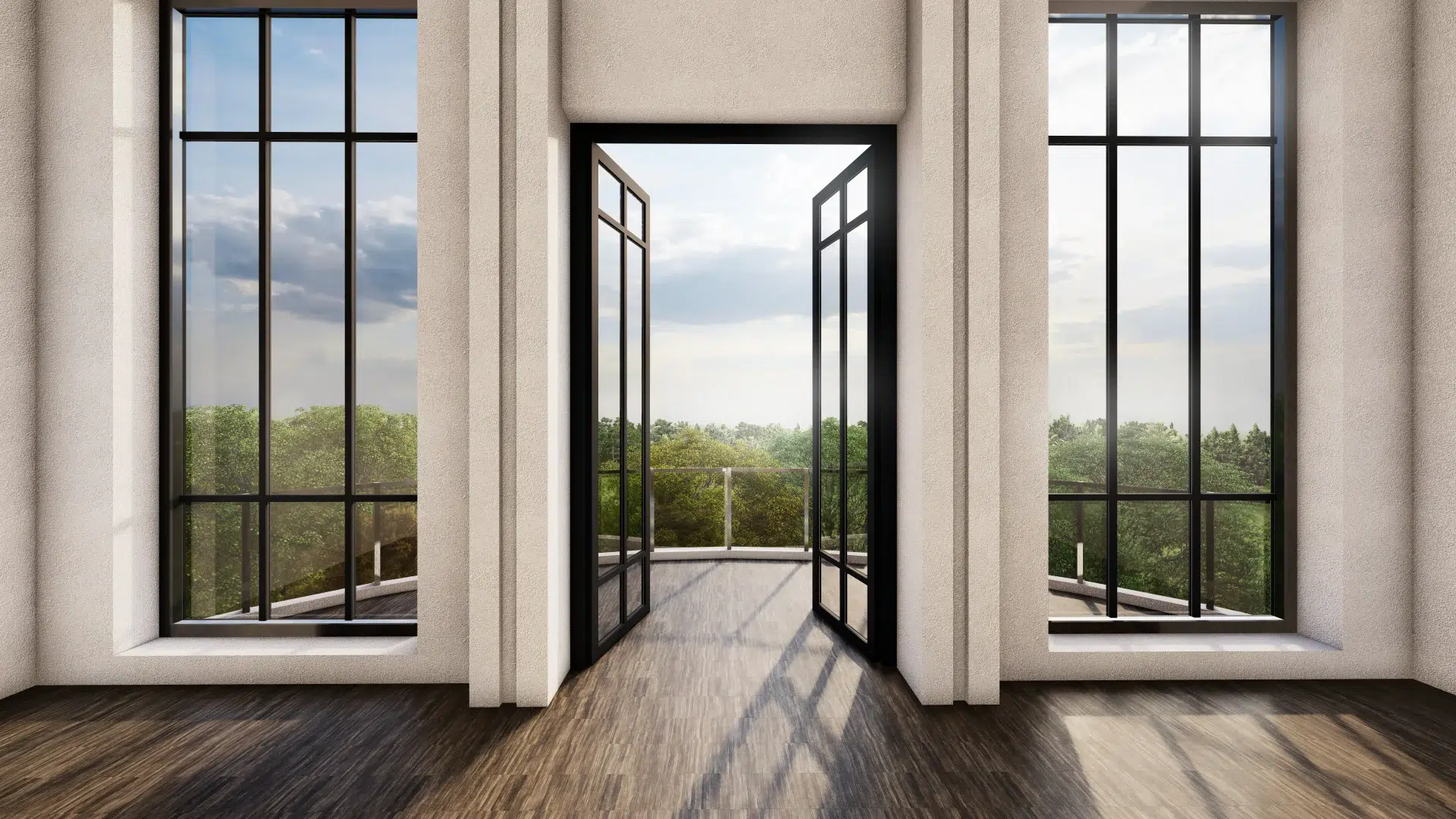 VLX 100 Double Swing / French Door in Hialeah, FL | TruePane Windows & Doors - detail 1