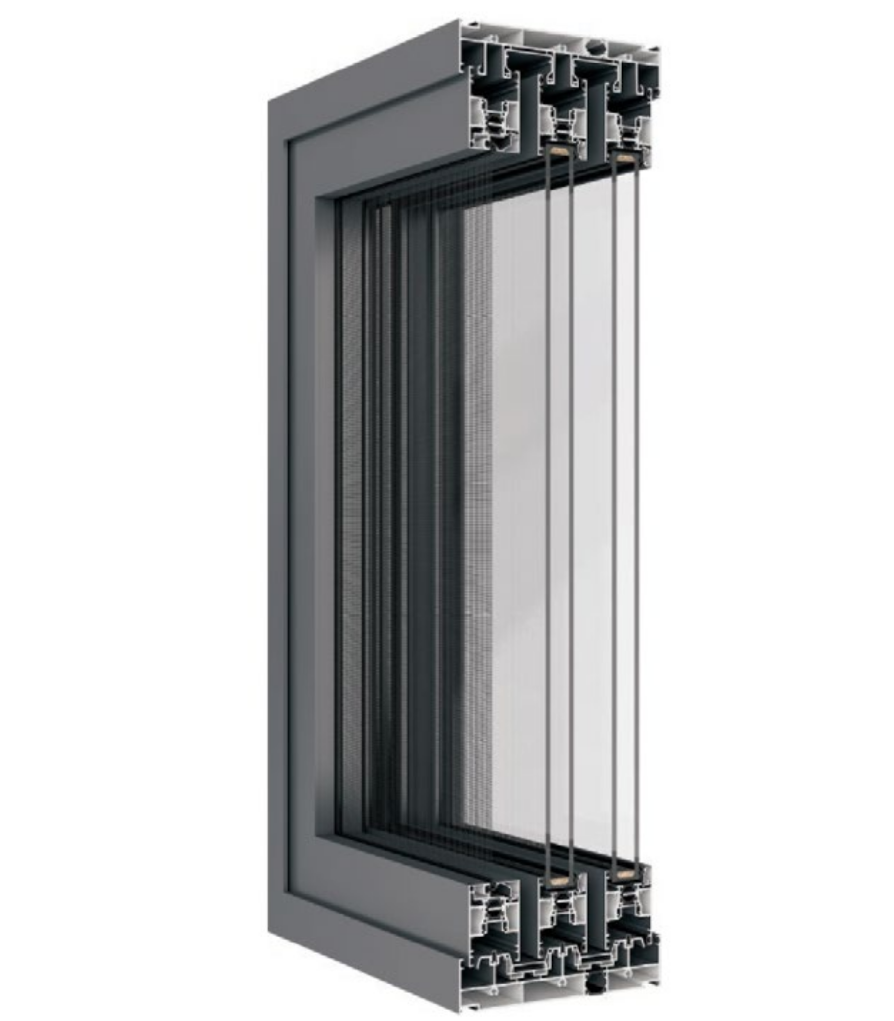 VLX 150 Heavy-Duty Sliding Door in Hialeah, FL | TruePane Windows & Doors - detail 2